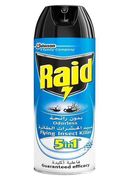 AEROSOL ANTI MOUCHES & MOUSTIQUES RAID 400ml