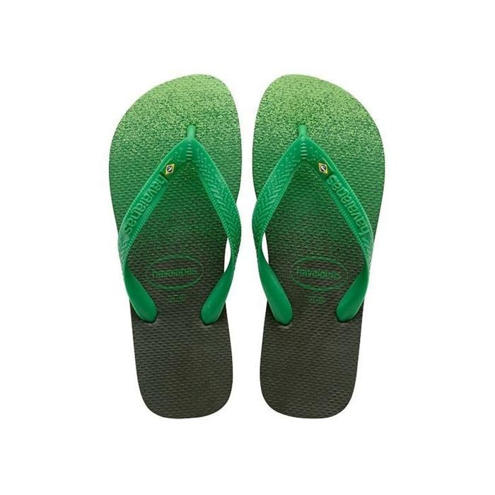 Tongs - HAVAIANAS - BRASIL FRESH - Caoutchouc - Vert Olive - Homme - Marjane Mall - Image 1