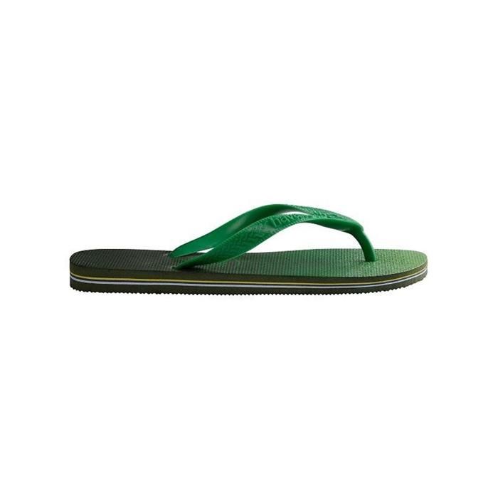 Tongs - HAVAIANAS - BRASIL FRESH - Caoutchouc - Vert Olive - Homme - Marjane Mall - Image 3