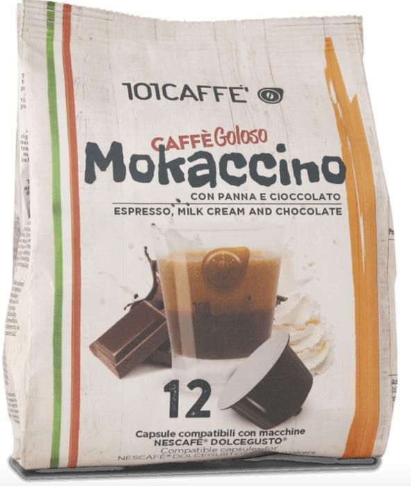 101CAFE - Café Goloso Mokaccino - 12 capsules