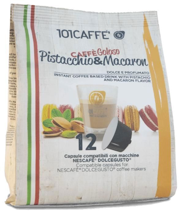 101CAFE' - Capsule Pistache & Macaron - 12 capsules