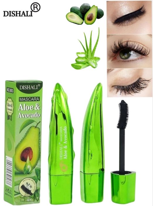 Mascara .Mascara Volumateur naturele en Base de ALOE VERA et AVOCAT. super volume. trés noir .