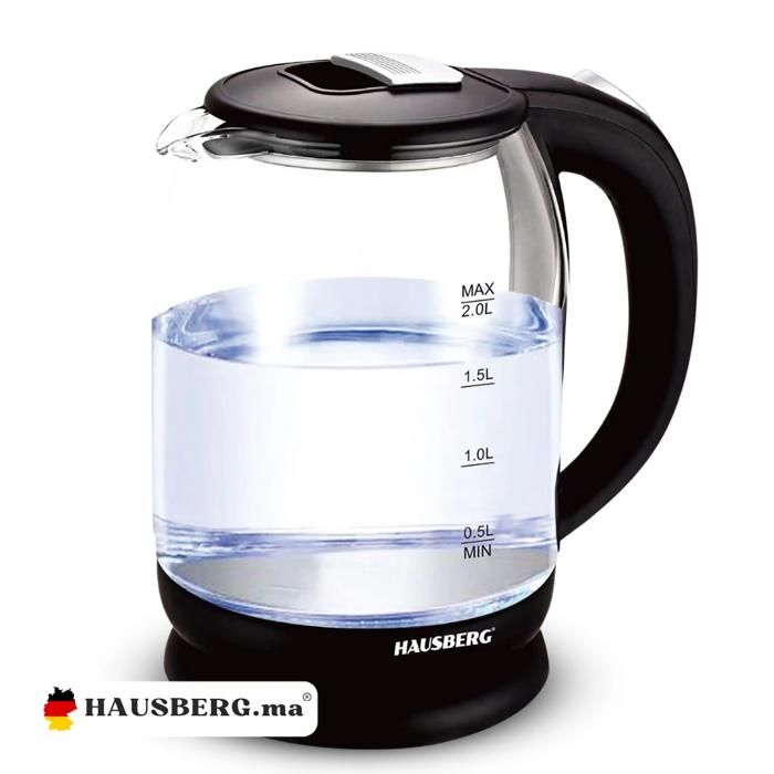 HAUSBERG-BOUILLOIRE ÉLECTRIQUE EN VERRE