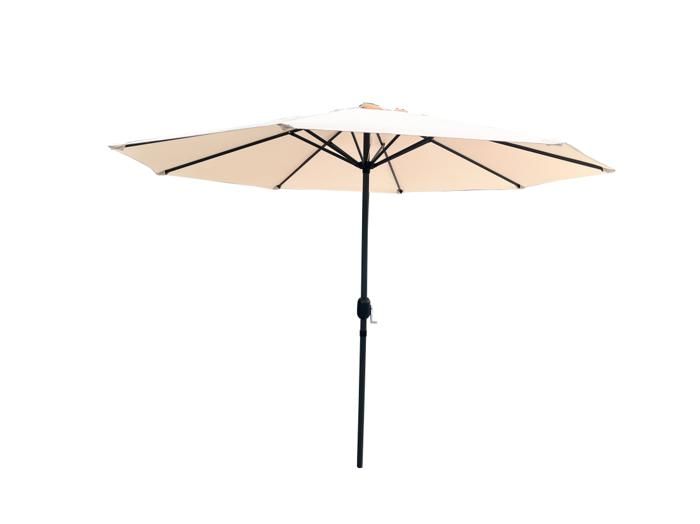 PARASOL EN ALUMINIUM AVEC MANIVELLE 2,7M