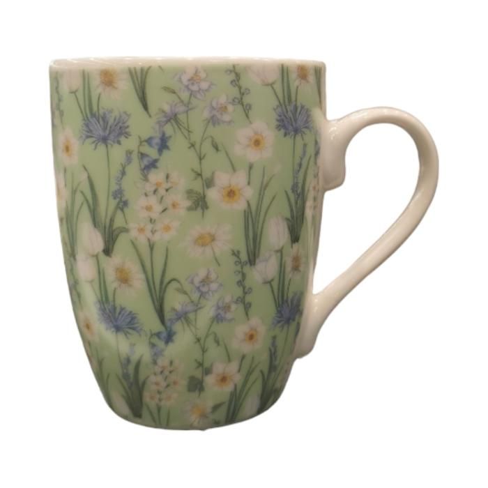 MUG FLOWERS 8,2CMX10,3CMX5,5CMn
