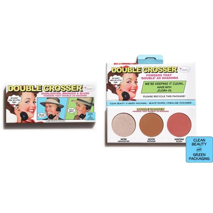 THE BALM - C&G Double Crosser Trio Palette