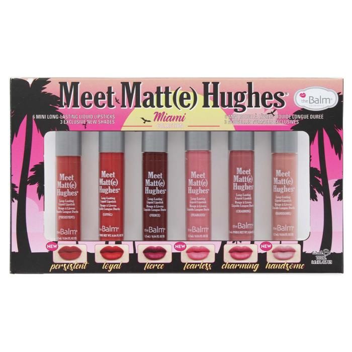 THE BALM – Meet Matte Hughes Mini Kit 6 pcs – Miami