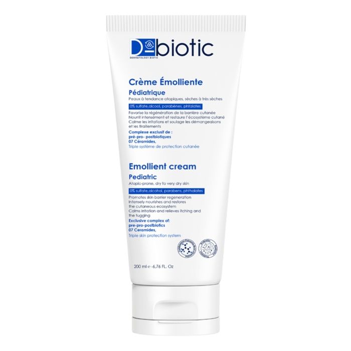 1x Tube D-BIOTIC Crème Émolliente Pédiatrique - 200 ml 