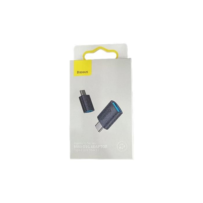 ADAPTATEUR MINI OTG TYPE-C VERS USB-A 3.1 DE LA SÉRIE INGENUITY DE BASEUS.