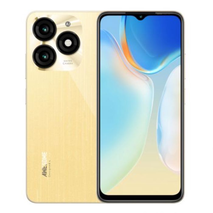 Itel A70 6.6" HD+ 12GB RAM(4+8) | 256GB ROM - 5000mAh - Brillant Gold