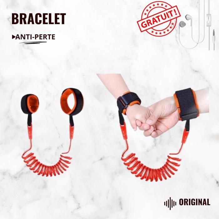 ATTACHE BRACELET ENFANT ANTI-PERTE