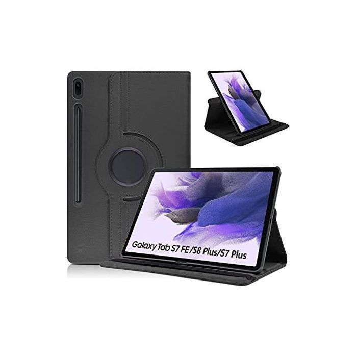 Samsung Tab S7 11.0 Étui 360 Degrés Rotatif - NOIR