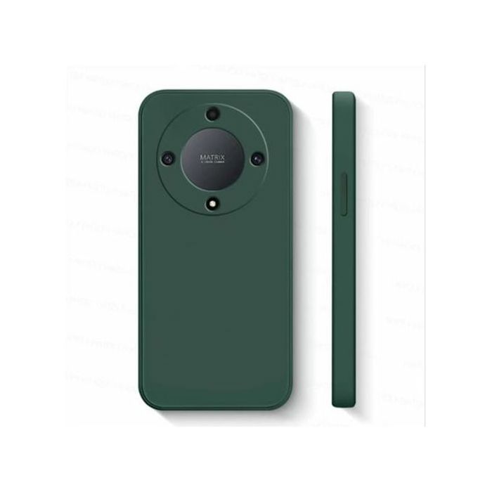 Coque Pochette Silicone Compatible avec Honor X9B: Vert