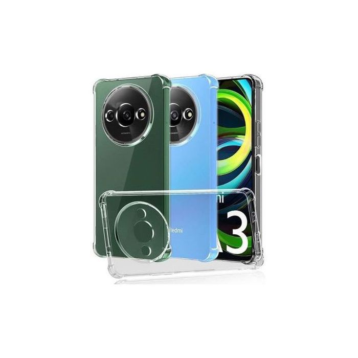 Pochette silicone pour Xiaomi redmi A3 (4G) transparentte Top produit