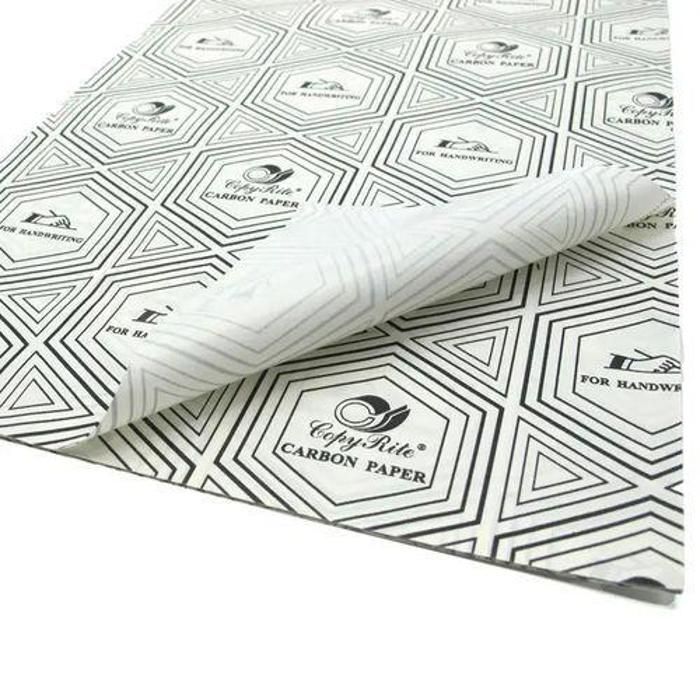 Papier Calque Carbone - Blanc 21 X 29,7 Cm. A4 - 10 Feuilles