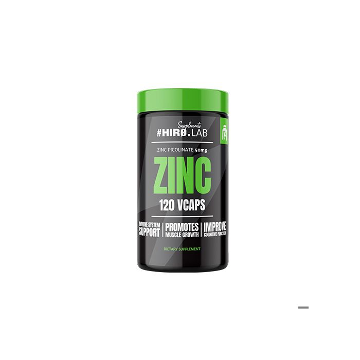 Zinc Picolinate 50mg - 120 veggie caps Hiro Lab