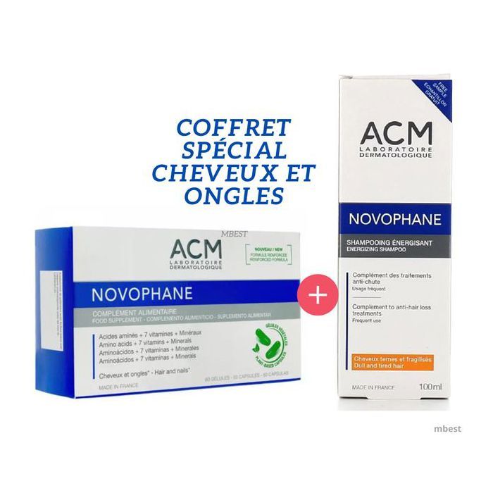 NOVOPHANE 60 CAPSULE ongles et cheveux