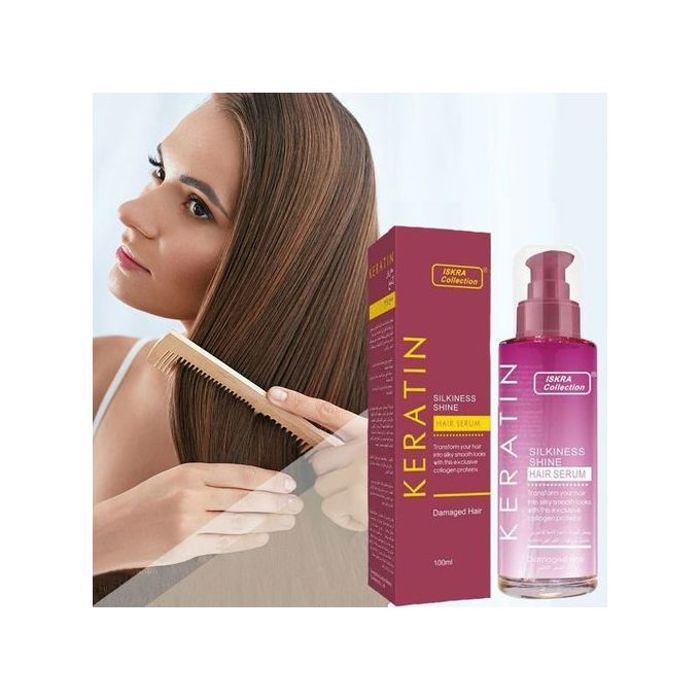 Luxury Sérum Huile de Kératine pour des cheveux lisses brillants 100ml