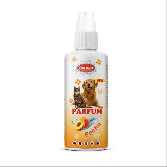 Hermax parfum pêche chat et chien