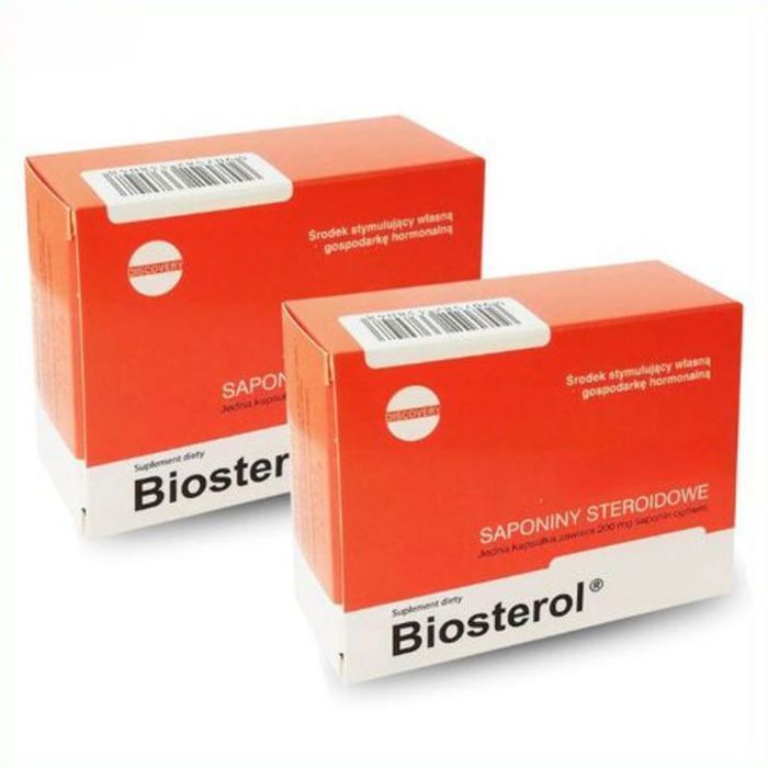 Boosters de Testostérone Biosterol 30 Caps + Biosterol 30 Caps