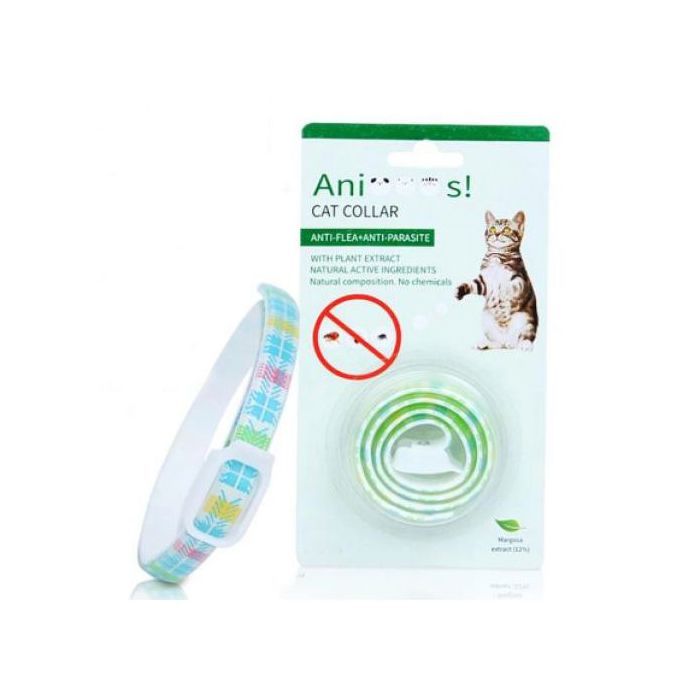 Collier antipuce anti tique pour chat - 3 mois de protection