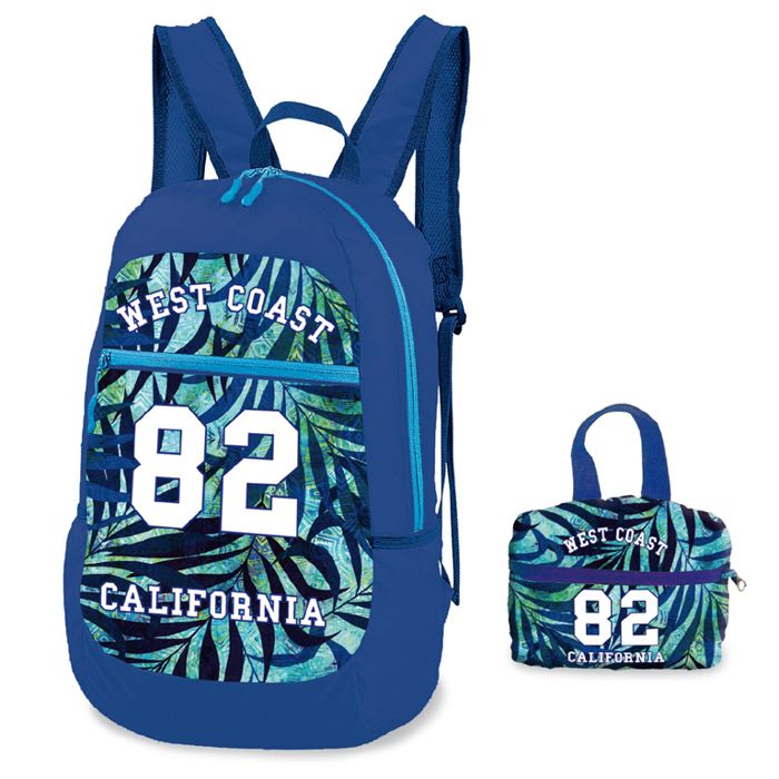 sac à dos pliable KATACRAK WEST COAST Bleu