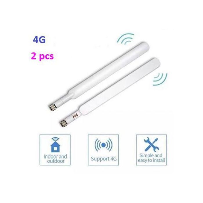 2 ANTENNES SMA MALE 5 DBI POUR 4G LTE ROUTEUR TOUS LES RESEAUX