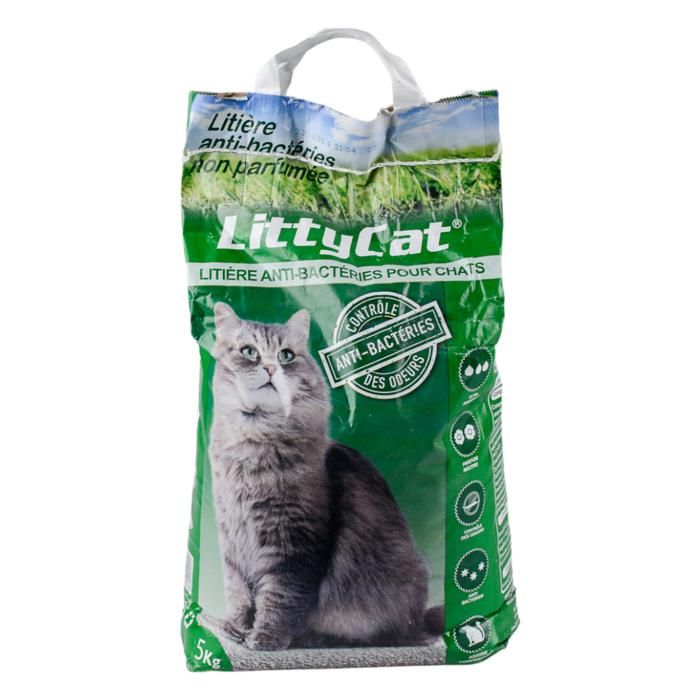 LITIERE POUR CHATS 5KG LITTYCAT LASCAT