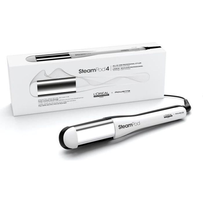SteamPod 4 - Lisseur Boucleur Vapeur - Plaque en céramique haute résistance - L'Oréal Professionnel