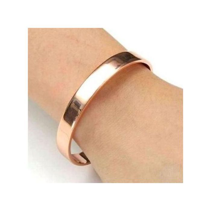 bracelet en cuivre pure anti-rhumatisme pour les femmes et les hommes ajustable
