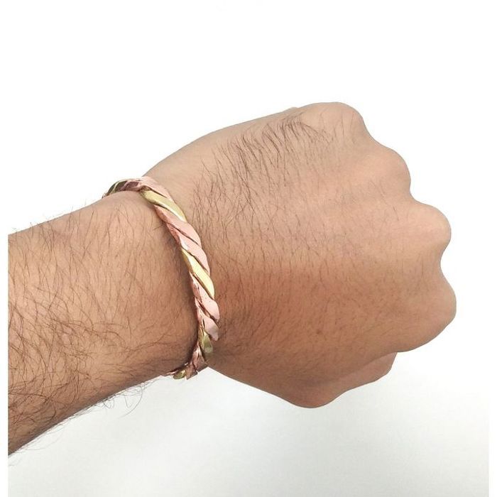 bracelet cuivre pure anti-rhumatisme ajustable et standard