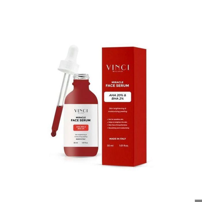 Vinci Sérum visage "MIRACLE": éclaircissant peeling et hydratante