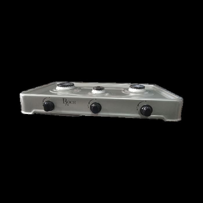 ROCH live smarter, 3 burners gas cooker high quality gris