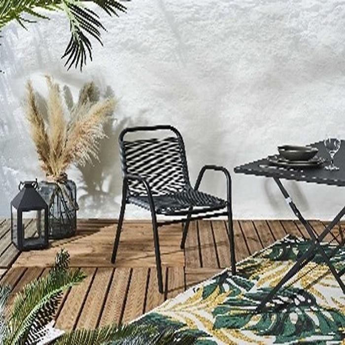 CHAISE AMALFI GRIS M20 HDO0214 PAIR24