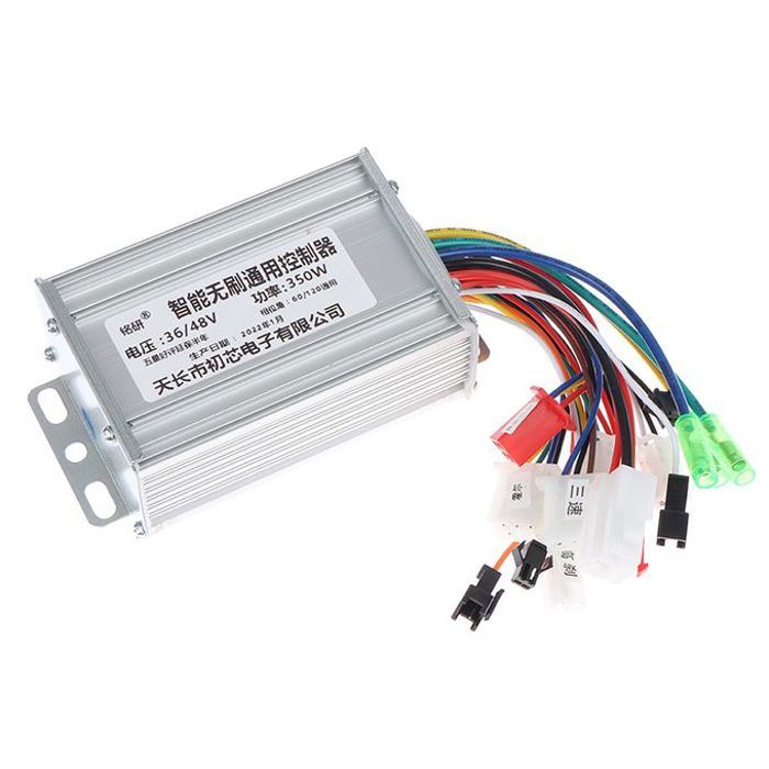 Contrôleur de Moteur CC Sans Balais pour Vélo Électrique – 36V / 48V – 350W – Accessoire E-Bike