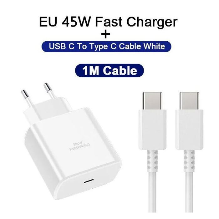 Chargeur rapide,Type-C PD 45W pour Telephone,chargeur fast charge 3.0,câble mural,accessoires de téléphone
