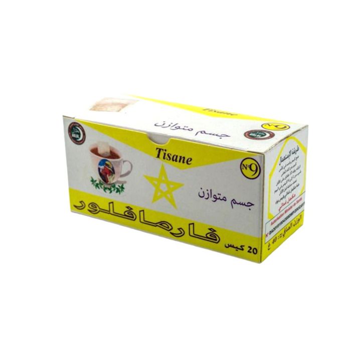Pharmaflor Tisane N°9 brul graisse 20 sachet