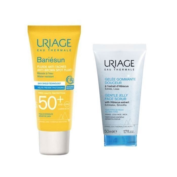 URIAGE BARIESUN Fluide Matifiant Sp50 = Gelée Gommante 50ml Offerte