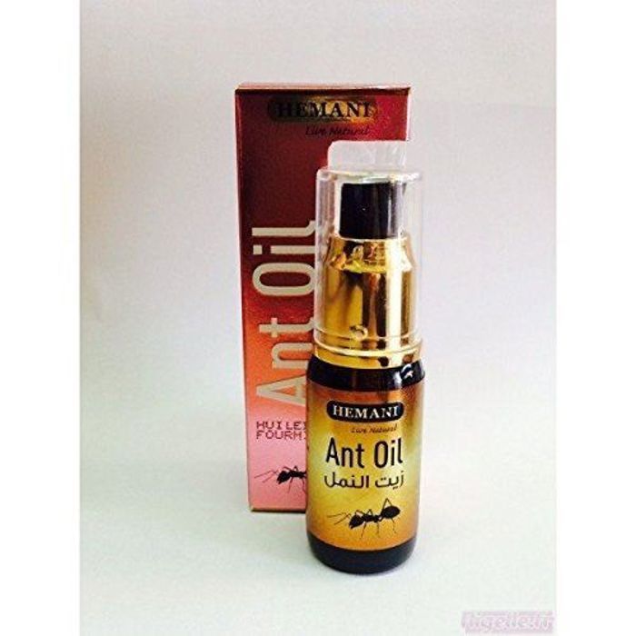Hemani Huile de fourmi - Ant oil - Ralentit la pousse du poil /Affine les poils