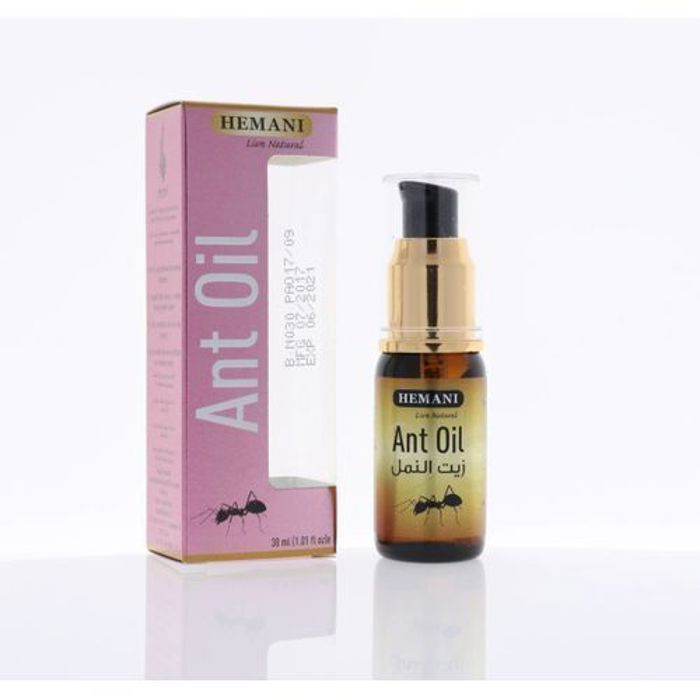 Hemani Huile de Fourmis Authentique / Epilation / retarde la Repousse des poils / haute qualité