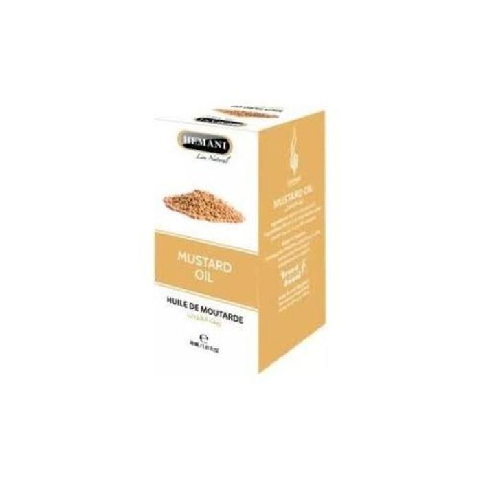 Hemani Huile de moutarde réduit la chute des cheveux . 30 ml