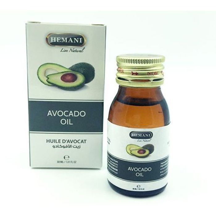 Hemani Huile végétale d'avocat - Riche en oméga 9, vitamines et minéraux - 30 ml
