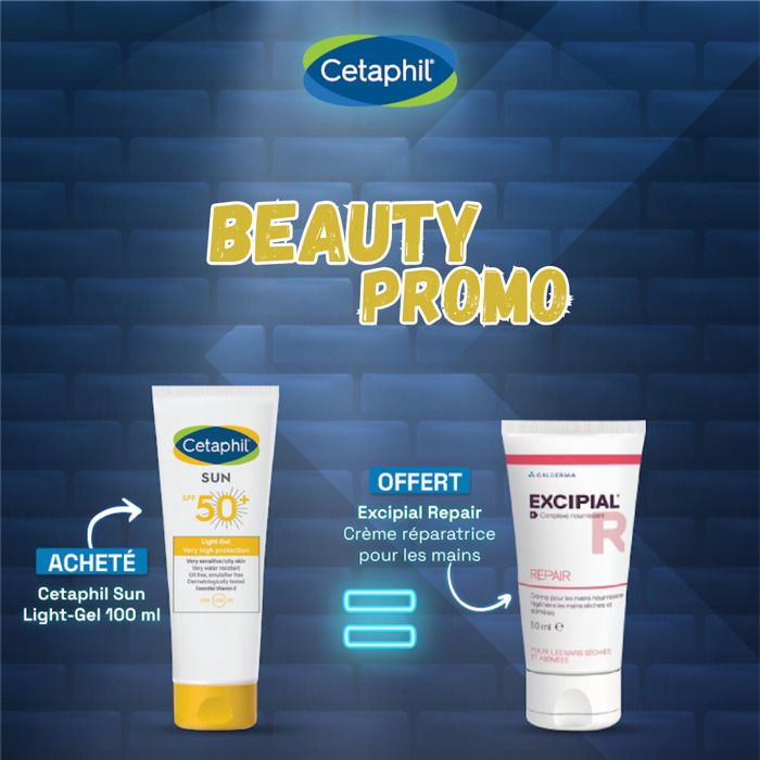 Cetaphil Sun Light gel spf50+ 100ml+Excipial protect 50ml pack