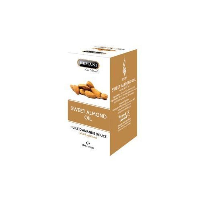 Hemani Huile d'amande douce 30 ml