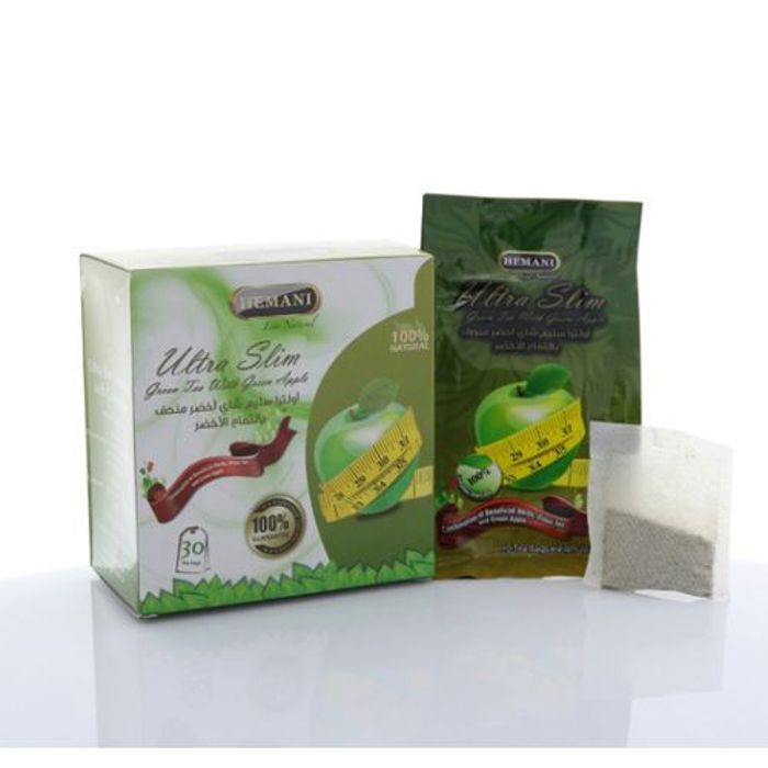 Hemani 120 Sachets Ultra Slim Tea Pomme Minceur & Amincissement