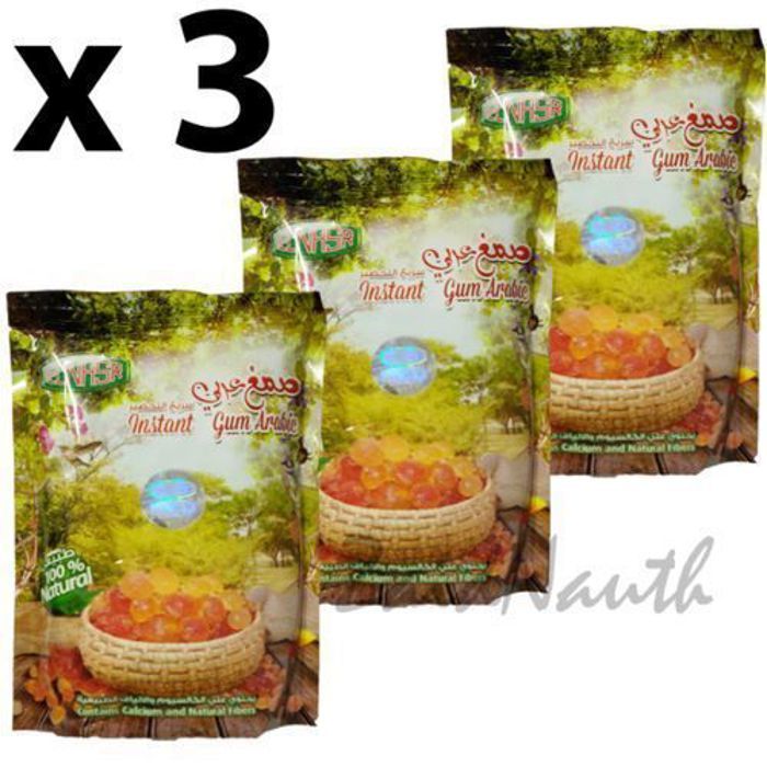 El Nasr Gomme arabique 150grX3 Boissons Instantanée pour boire