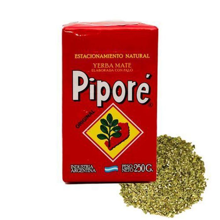 Piporé Yerba Maté d'Argentine en 250g - Riches en caféine, Stimulant, perte de poids