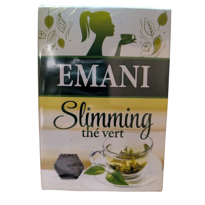 Hemani Slimming Thé Vert naturel 100 %, Extra Minceur ,Contient des Antioxydants , Protéger le Corps Contre les Germes et les Virus