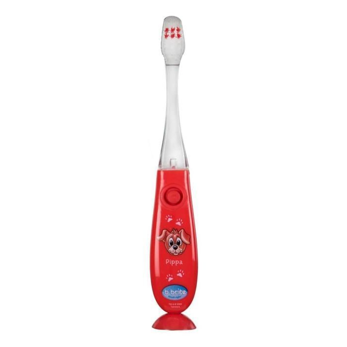 BROSSE A DENTS ENFANT LED M48 Rouge