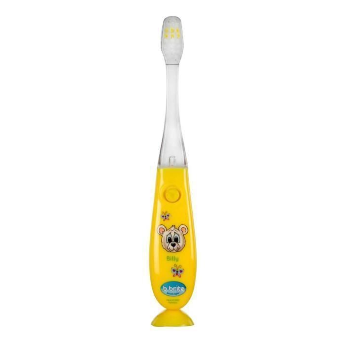 BROSSE A DENTS ENFANT LED M48 Jaune